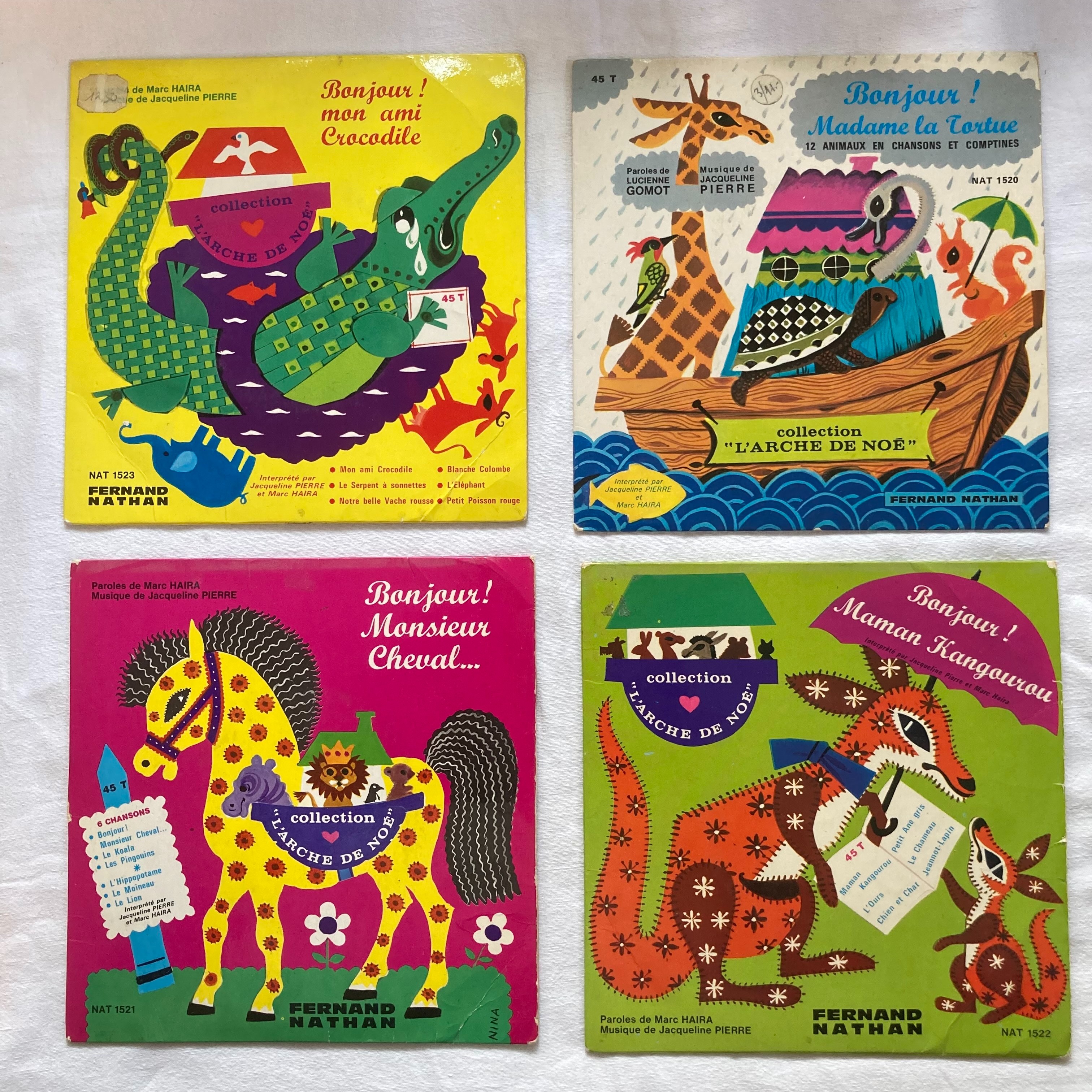 Acheter Lot de 4 disques vynil - Chansons enfantines - 45 t État correct - 14,00 € Lot de 4 disques vynil - Chansons enfantines - 45 t État correct - reconditionné disponible sur Label Emmaüs